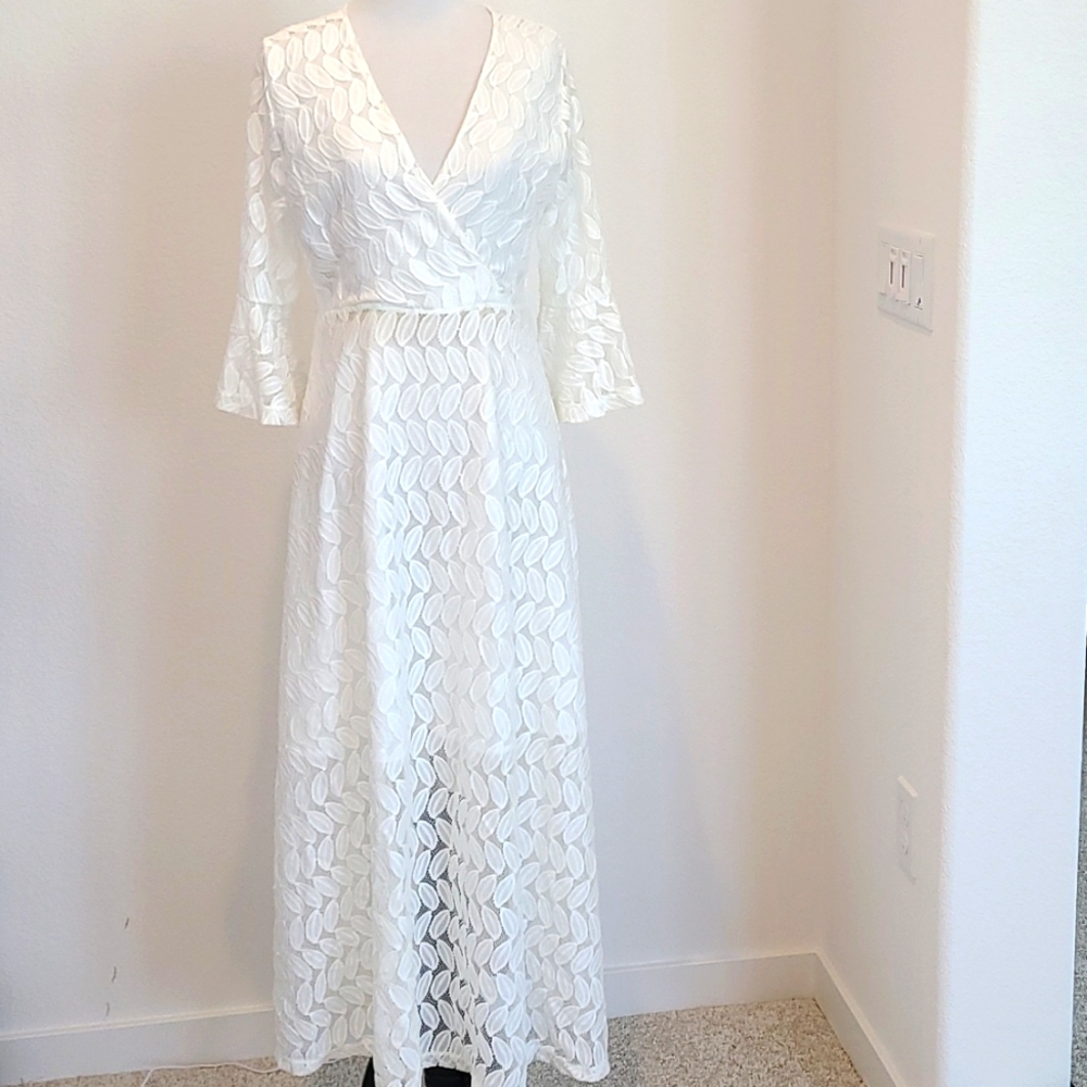 White dress